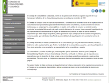 Tablet Screenshot of consumo-ccu.es
